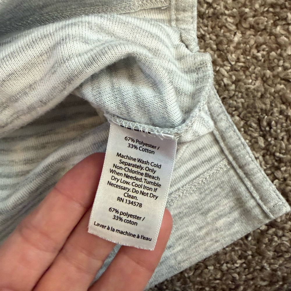 Vineyard Vines Gray Cowl Neck Pullover Sweater medium stripes - Picture 6 of 14